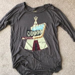 Tribe Kelley 3/4 sleeve ‘Nomads Welcome’ shirt